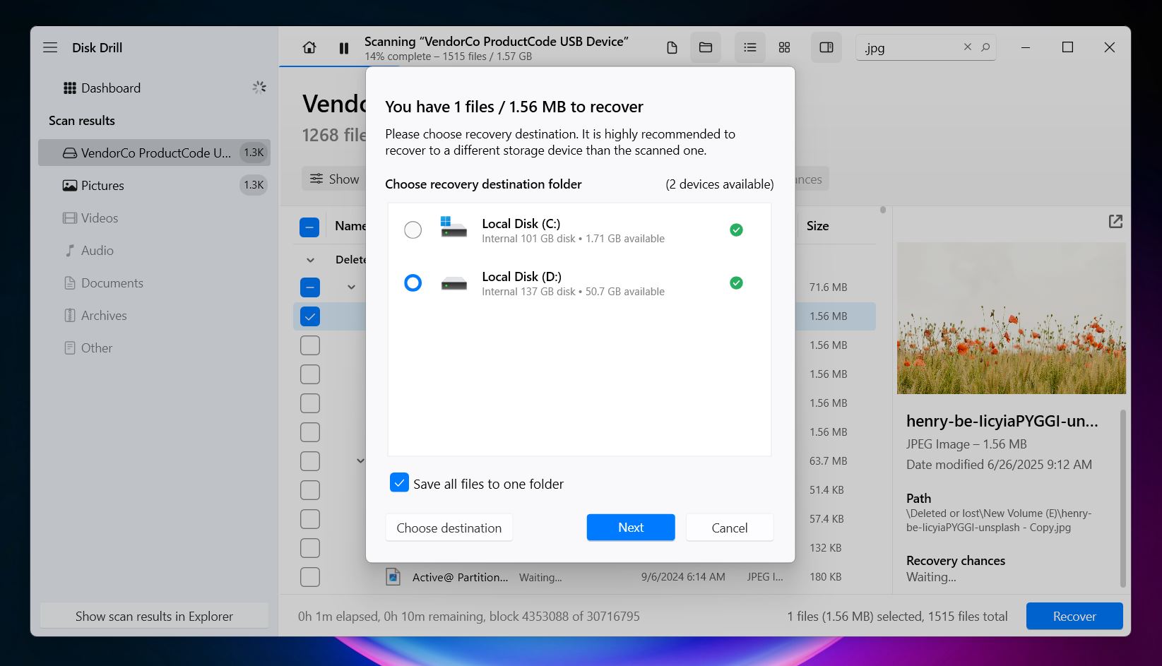 Save files